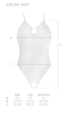 ADELINA BODY white