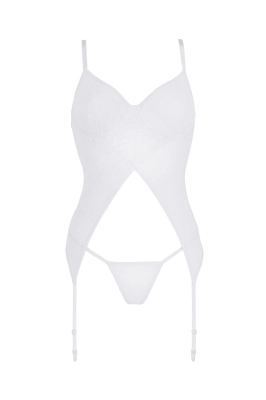 ADELINA CORSET white