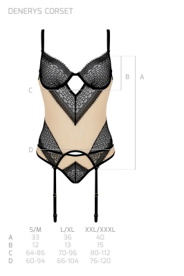 DENERYS CORSET beige