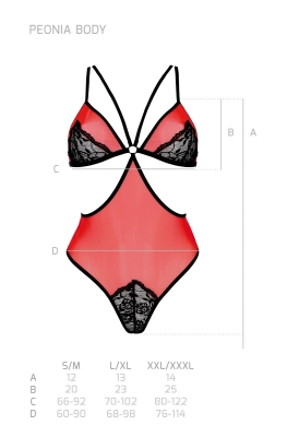 PEONIA BODY red