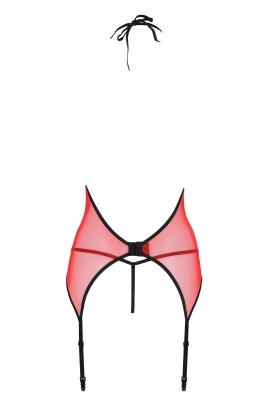 PEONIA CORSET red