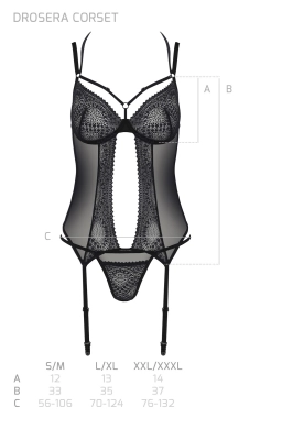 DROSERA CORSET black