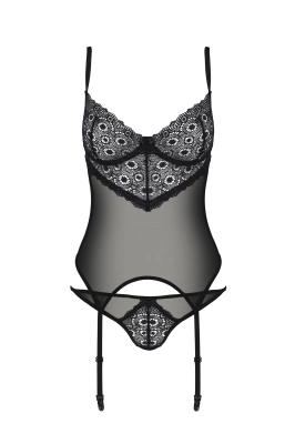 ZINNIA CORSET black