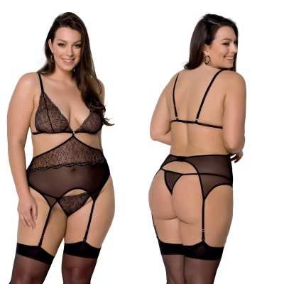 AMBERLY CORSET black