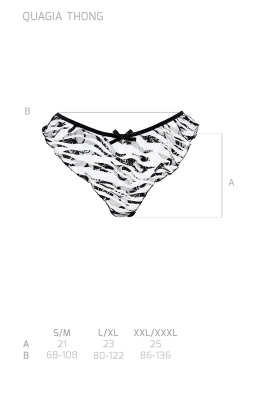 QUAGIA THONG white
