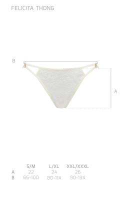 FELICITA THONG cream