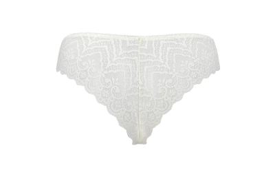 LYRIA THONG white