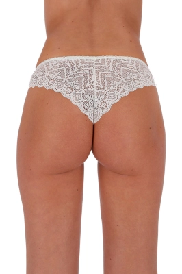 LYRIA THONG white