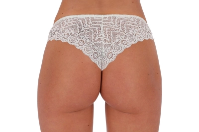 LYRIA THONG white