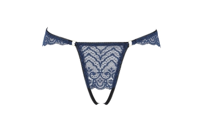 LYRIA THONG navy blue