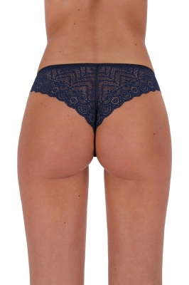 LYRIA THONG navy blue