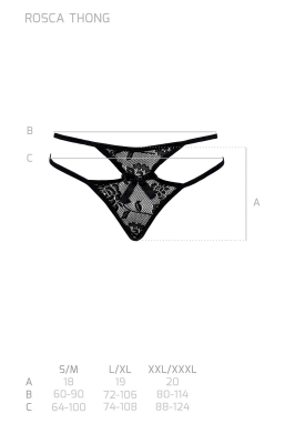 ROSCA THONG black