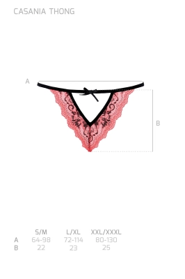 CASANIA THONG coral