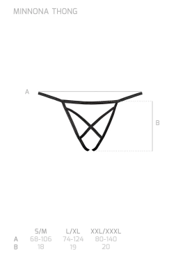 MINNONA THONG black
