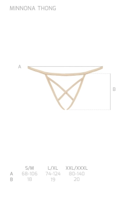 MINNONA THONG beige