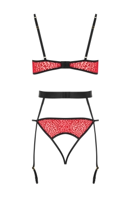 PORIGELIA CORSET red/black