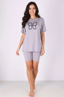 LUXEFLY SLEEPWEAR grey