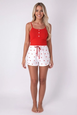 ETOILENNE SLEEPWEAR red