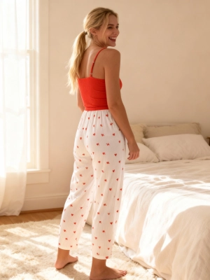 ETOILENNE SLEEPWEAR red