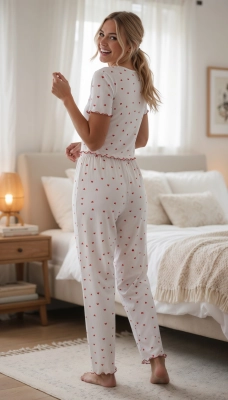 ROMESSIA SLEEPWEAR white