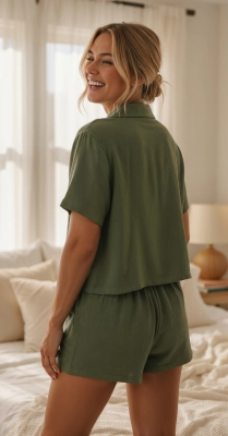 LIMEE SLEEPWEAR green