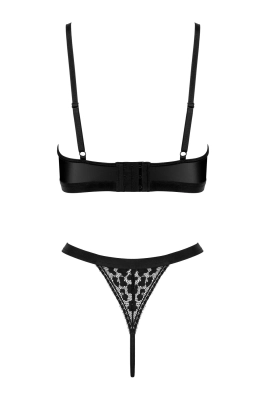 Komplet bielizny - TP100 2pcs set black