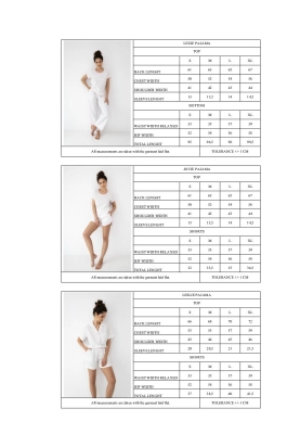 Piżama Sensis Lexie kr/r S-XL