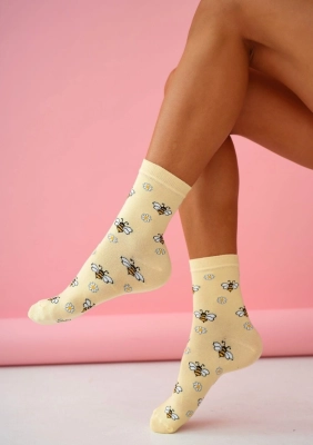 Skarpety Milena 0200-251 Pszczółki i Kwiatki 37-41
