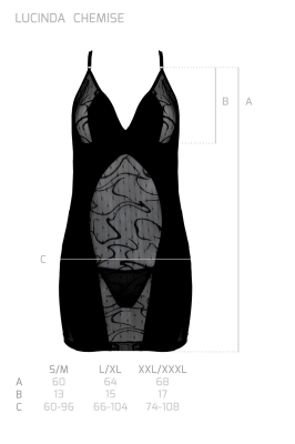 LUSSINDA CHEMISE black