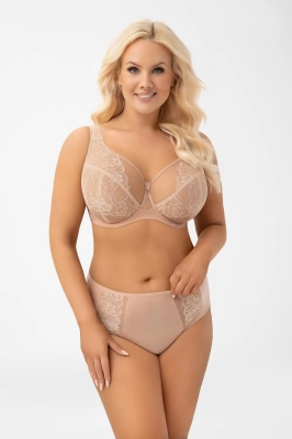 Biustonosz Soft Gorsenia G018 Luisse Almond