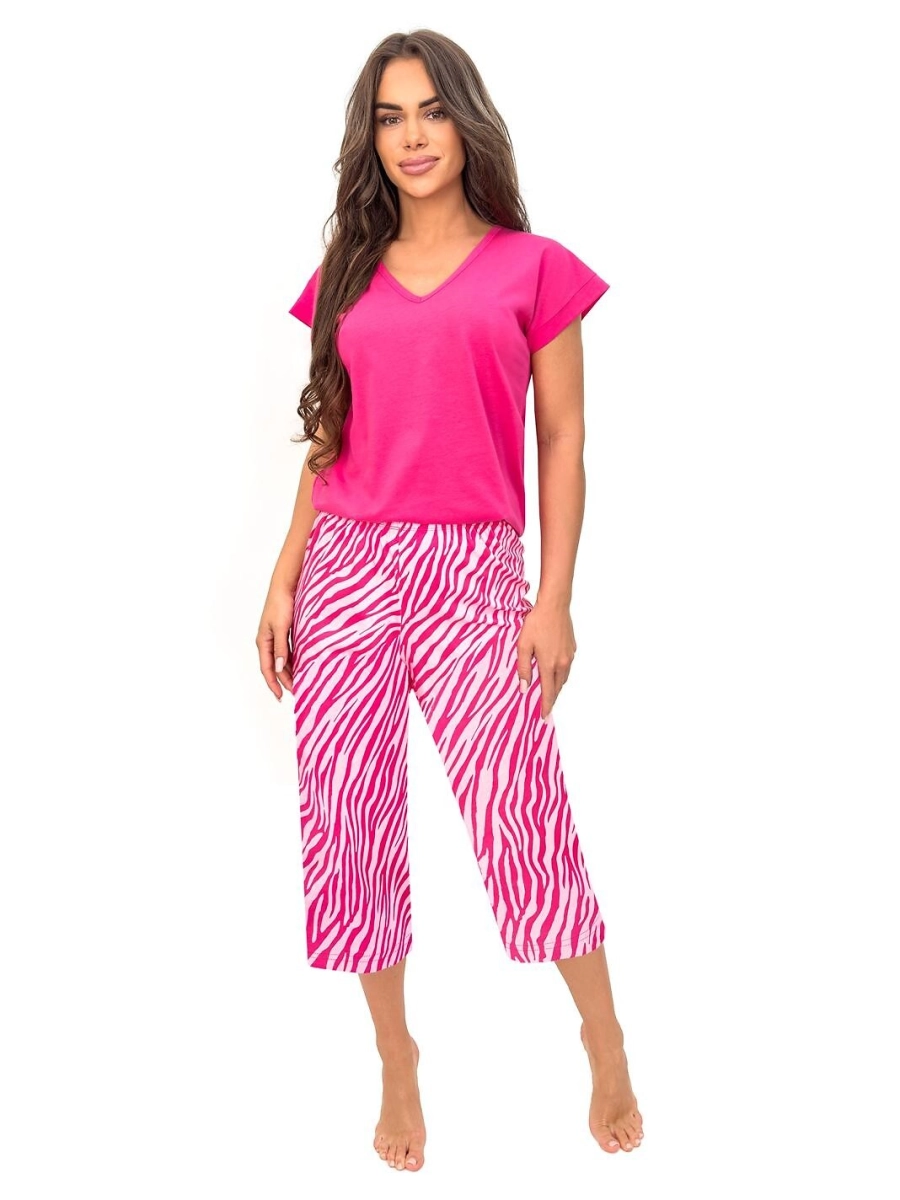 Piżama Donna Zebra kr/r S-2XL