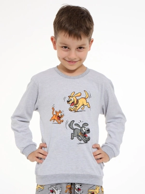 Piżama Cornette Kids Boy 593/190 Fun dł/r 98-128