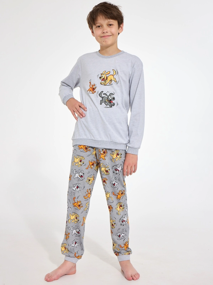 Piżama Cornette Young Boy 966/190 Fun dł/r 134-164
