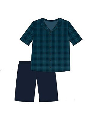 Piżama Cornette 2000/02 3XL-5XL