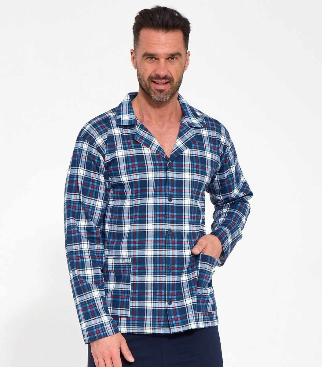 Piżama Cornette 114/86 dł/r 3XL-5XL rozpinana