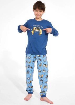 Piżama Cornette Young Boy 966/188 Bat 3 dł/r 134-164