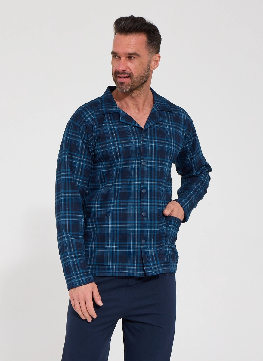 Piżama Cornette 114/88 dł/r 3XL-5XL rozpinana