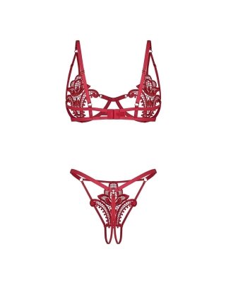 Komplet Obsessive Luise Sublim S-XL