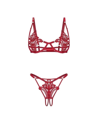 Komplet Obsessive Luise Sublim S-XL