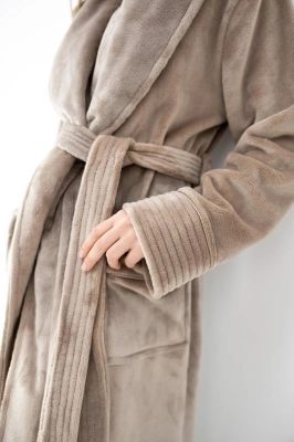 Szlafrok Sensis Marron S-2XL