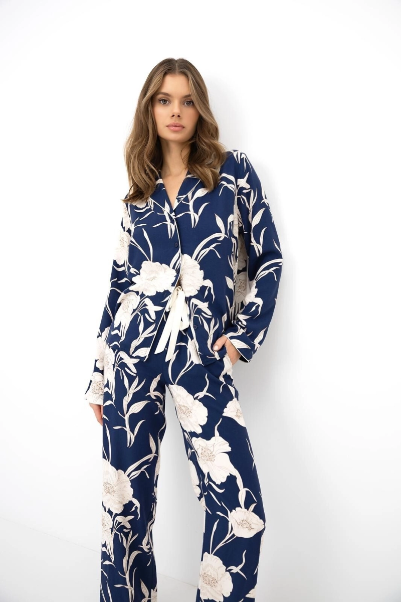 Piżama Sensis Vaya dł/r XS-2XL rozpinana