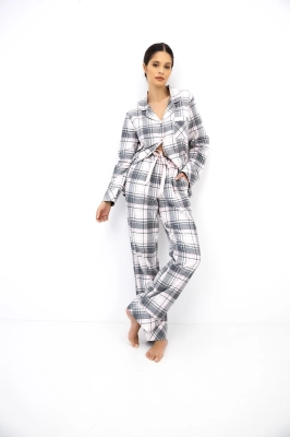 Piżama Sensis Ashlyn dł/r XS-2XL rozpinana