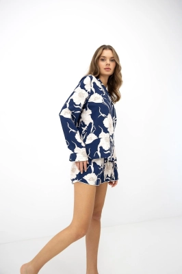 Piżama Sensis Linnea dł/r XS-2XL rozpinana