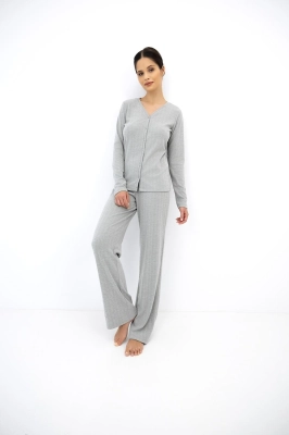 Piżama Sensis Alira dł/r XS-2XL rozpinana
