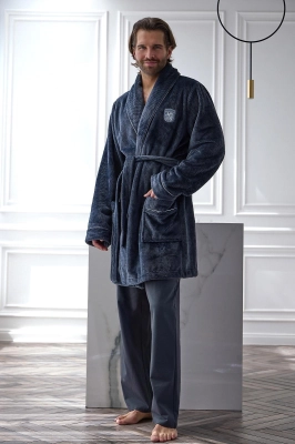 Szlafrok L&L 2664 Elegant M-2XL