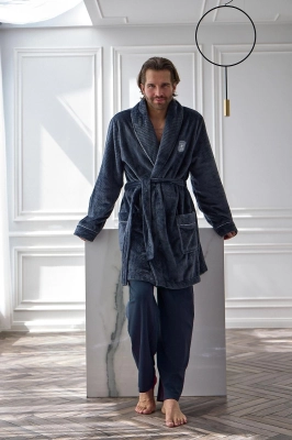 Szlafrok L&L 2664 Elegant M-2XL