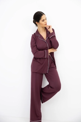 Piżama Sensis Samira dł/r XS-2XL rozpinana