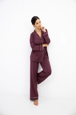 Piżama Sensis Samira dł/r XS-2XL rozpinana