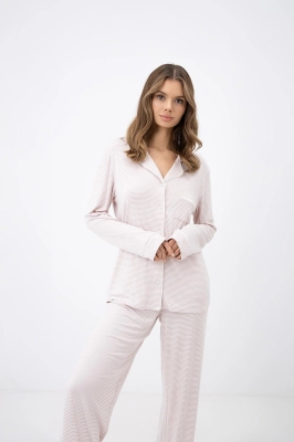 Piżama Sensis Leila dł/r XS-2XL rozpinana