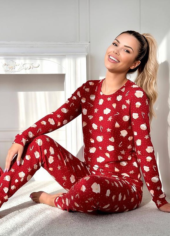 Piżama Donna Cookie Long DŁ/R S-2XL